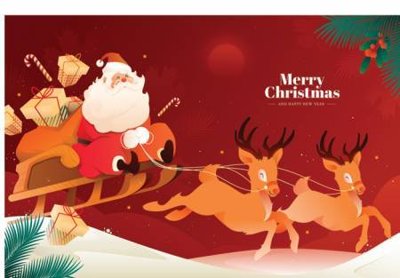 File gốc File phông sân khấu background banner giáng sinh noel 2025 GS1070 (in lụa) trang trí tường