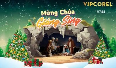 File ảnh File phông sân khấu background banner giáng sinh noel 2025 GS1169 (gốc) in biển hiệu