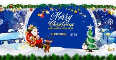 File tranh File phông sân khấu background banner giáng sinh noel 2025 GS1172 (gốc) chủ đề thiên nhiên