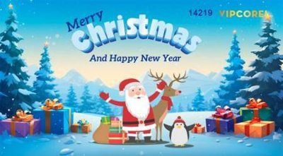 File gốc File phông sân khấu background banner giáng sinh noel 2025 GS1200 (cho in 3D) độc đáo