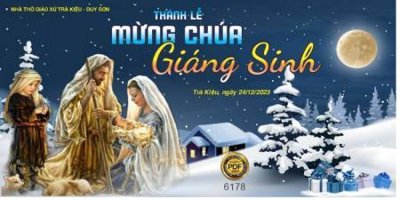 File gốc File phông sân khấu background banner giáng sinh noel 2025 GS1214 (in lụa) họa tiết 3D