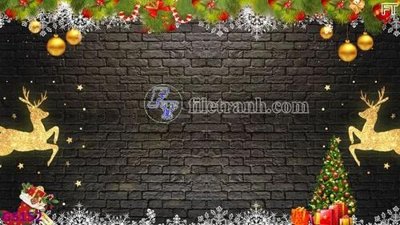 Tải file tranh File phông cây thông giáng sinh GS152 (gốc) tại Filetranh.com