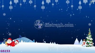 File gốc in ấn File phông cây thông giáng sinh GS153 (sẵn sàng tải về)