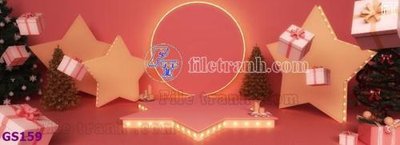 File gốc File phông cây thông giáng sinh GS159 (PNG) nền trong suốt