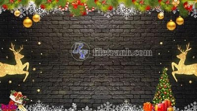 File tranh File phông cây thông giáng sinh GS30 (ảnh gốc) độc quyền