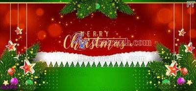 File PSD File phông cây thông giáng sinh GS94 (bản gốc) cho nhà in