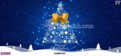 Ảnh gốc File phông cây thông giáng sinh GS99 (độ nét cao) in tráng gương