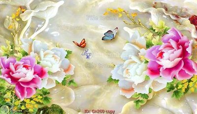 Download file gốc File tranh giả ngọc GN260 (in mica) 3D