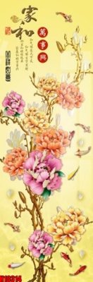 Download file gốc File tranh gốc in tranh tường nền tổng hợp H10314 (in lụa) cao cấp