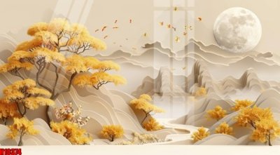 Tải về file tranh gốc File tranh gốc in tranh tường nền tổng hợp H10374 (để in quảng cáo)