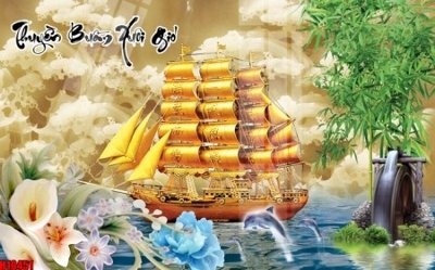 Hình ảnh file gốc in lụa File tranh gốc in tranh tường nền tổng hợp H10451