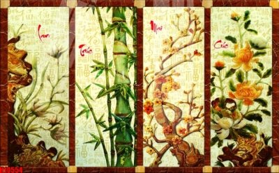 File in trần File tranh gốc in tranh tường nền tổng hợp H10554 (file gốc) xuyên sáng