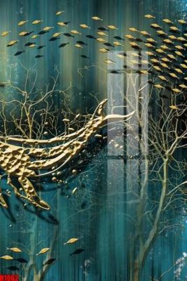 File tranh File tranh decor tranh bộ treo tường tổng hợp H1062 (ảnh gốc) in trần nhà