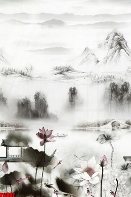 File tranh trang trí File tranh gốc in tranh tường nền tổng hợp H11007 (file gốc)