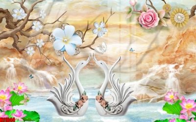 Tải file File tranh gốc in tranh tường nền tổng hợp H11044 (gốc) chủ đề phong thủy