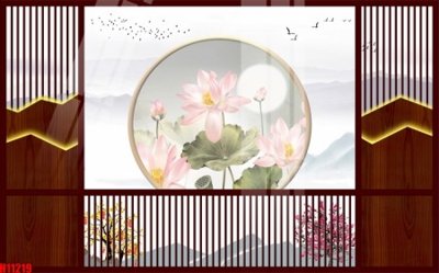 File in trần File tranh gốc in tranh tường nền tổng hợp H11219 (bản gốc) hoa văn