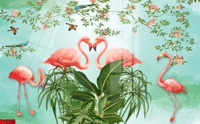 File tranh in trần 3D File tranh gốc in tranh tường nền tổng hợp H11235 (ảnh gốc)