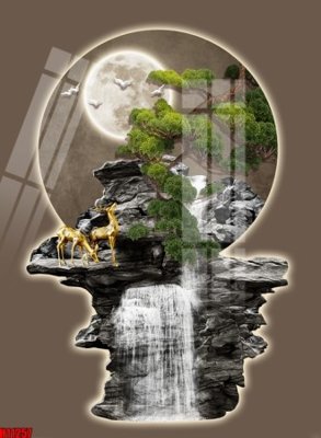 File PSD File tranh gốc in tranh tường nền tổng hợp H11257 (bản gốc) cho nhà in