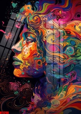 File in trần File tranh gốc in tranh tường nền tổng hợp H11290 (bản gốc) 5D