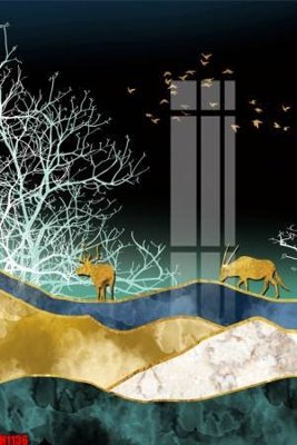 File gốc in mica File tranh decor tranh bộ treo tường tổng hợp H1136 chất lượng