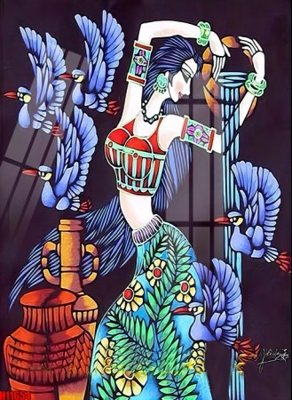 File tranh File tranh gốc in tranh tường nền tổng hợp H11654 (gốc) chủ đề trừu tượng