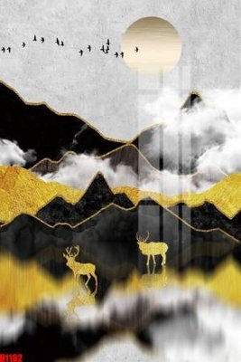 File in trần File tranh decor tranh bộ treo tường tổng hợp H1182 (file gốc) xuyên sáng