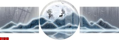 File in mica File tranh gốc in tranh tường nền tổng hợp H11910 (ảnh gốc) đẹp