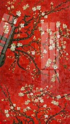 Download file gốc File tranh gốc in tranh tường nền tổng hợp H12540 (in lụa) hoa lá