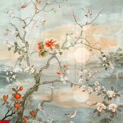 File tranh File tranh gốc in tranh tường nền tổng hợp H12570 (bản gốc) treo tường