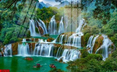 Hình ảnh file gốc in trần nhà File tranh gốc in tranh tường nền tổng hợp H12649