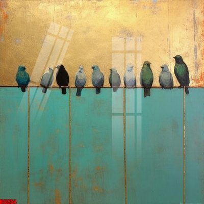 Ảnh gốc file in lụa File tranh gốc in tranh tường nền tổng hợp H13254 chi tiết