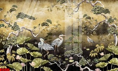 Tải file File tranh gốc in tranh tường nền tổng hợp H13430 (gốc) làm file tranh quảng cáo