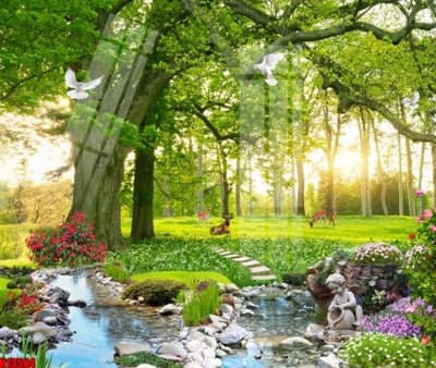 Tải file File tranh gốc in tranh tường nền tổng hợp H13584 (gốc) làm file tranh quảng cáo