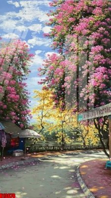 Download file gốc File tranh gốc in tranh tường nền tổng hợp H13678 (in mica) 3D