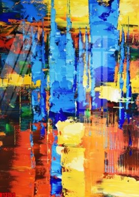 Download file gốc File tranh gốc in tranh tường nền tổng hợp H13769 (in mica) 3D