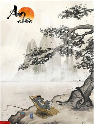 Tải file File tranh gốc in tranh tường nền tổng hợp H13953 (ảnh gốc) file AI/EPS