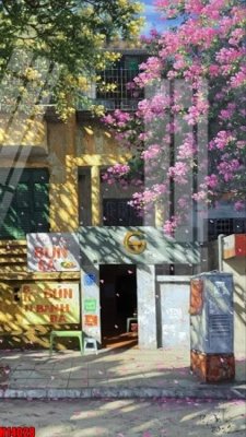 Tải file tranh gốc File tranh gốc in tranh tường nền tổng hợp H14028 chất lượng cao