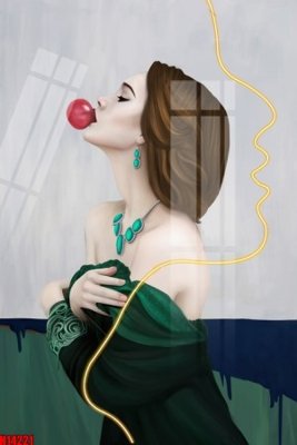 Ảnh gốc File tranh gốc in tranh tường nền tổng hợp H14221 (nét căng) in mica