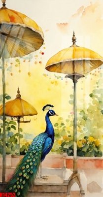 Tải file File tranh gốc in tranh tường nền tổng hợp H14252 (PSD) cho in tranh kính