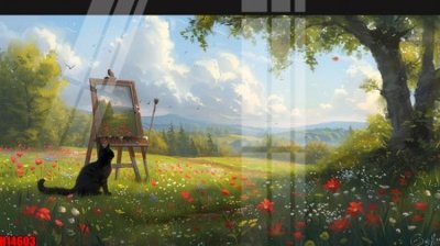 Tải file gốc File tranh gốc in tranh tường nền tổng hợp H14603 (để in lụa)