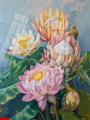 File tranh PSD File tranh gốc in tranh tường nền tổng hợp H14606 chất lượng cao