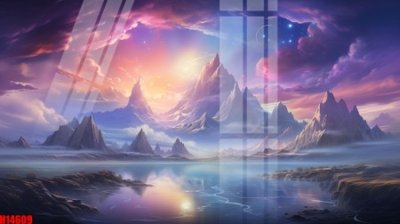 Download file gốc File tranh gốc in tranh tường nền tổng hợp H14609 (in mica) trong suốt