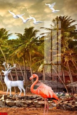 File gốc File tranh decor tranh bộ treo tường tổng hợp H1462 (dành cho quảng cáo)