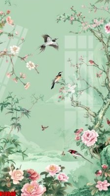 File gốc File tranh gốc in tranh tường nền tổng hợp H14946 (ảnh chi tiết) để in ấn