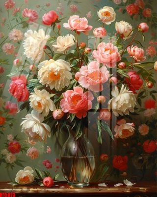 File PSD File tranh gốc in tranh tường nền tổng hợp H15073 (bản gốc) đã tách nền