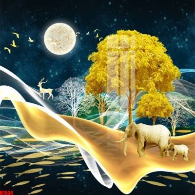 File gốc File tranh decor tranh bộ treo tường tổng hợp H1534 (chủ đề hiện đại) trang trí