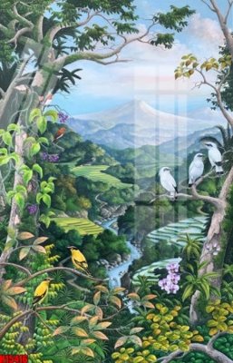 Download file gốc File tranh gốc in tranh tường nền tổng hợp H15416 (in mica) trong suốt