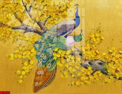 File PSD File tranh gốc in tranh tường nền tổng hợp H15436 (bản gốc) đã tách nền