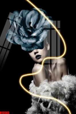 File ảnh File tranh gốc in tranh tường nền tổng hợp H15583 (gốc) in PP, decal