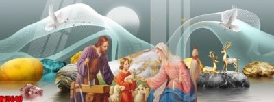 Tải file gốc File tranh gốc in tranh tường nền tổng hợp H15640 (in bạt) quảng cáo